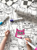 Adventure Awaits 14070 "Colorear Gatos"