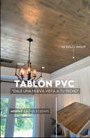 tablon PVC 25 x 290 cm - caja con 10 peizas (7.25m2)