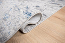 TAPETE ADARA CREMA AZUL T2255