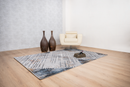 TAPETE ADARA GRIS CREMA ORO T2256