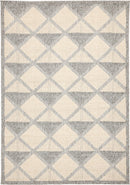 TAPETE ARIA GRIS CREMA T2314