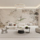 Placa de Mármol SPC PVC para Decoración de Muros - 1.22 x 2.44/2.80 m x 3mm