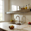 Placa de Mármol SPC PVC para Decoración de Muros - 1.22 x 2.44/2.80 m x 3mm