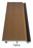 Wall Cladding Coextruido Exterior Deck para muro