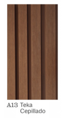 Lambrín Coextruido Cinque para Exterior | Revestimiento Decorativo WPC