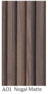 Paneles de Lambrin WPC - Calidad Premium y Durabilidad para Decoración de Muros | 1 Pieza