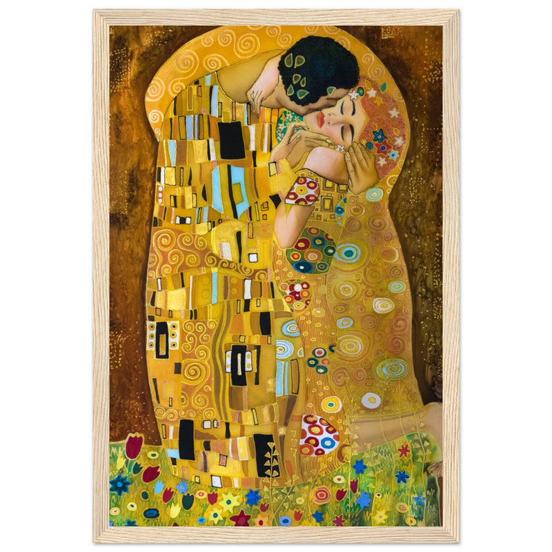 El Beso: Resplandor Restaurado - Gustav Klimt