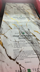 Placa de Mármol SPC PVC para Decoración de Muros - 1.22 x 2.44/2.80 m x 3mm