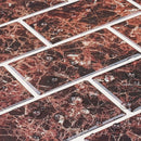 Mosaico Adhesivo 3d De Resina Con Relieve Azulejos 1 Pieza