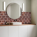 Mosaico Adhesivo 3d De Resina Con Relieve Azulejos 1 Pieza