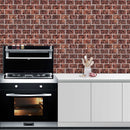 Mosaico Adhesivo 3d De Resina Con Relieve Azulejos 1 Pieza