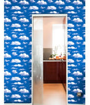 Papel Tapiz De Nubes En El Cielo Azul Autoadherible Pared