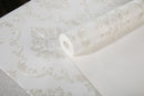 Papel Tapiz Estilo Damasco Europeo Textura Pared Elegante