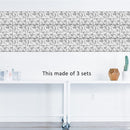 Azulejos Adhesivos Cocina Baño Mosaicos Blancos