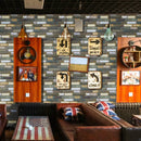 Papel Tapiz Pared Tipo Piedras Ladrillos Vintage Adhesivo 3m