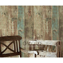 Papel Tapiz Tablas Madera Cafe Verde Vintage Moderno Bar