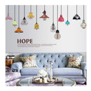Hope Lamparas Colgantes Vinil Sticker De Pared