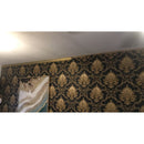 Rollo Papel Tapiz Estilo Damasco Europeo Con Textura