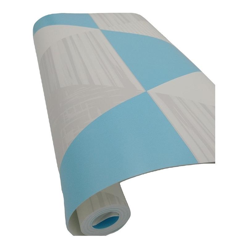 Papel Tapiz Geometrico Triangulos De Colores Pared