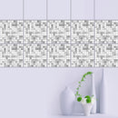 Azulejos Adhesivos Cocina Baño Mosaicos Blancos