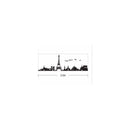 París Torre Eiffel Vinil Decorativo Sticker De Pared