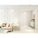 Papel Tapiz Estilo Damasco Europeo Textura Pared Elegante