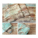 Papel Tapiz Tablas Madera Cafe Verde Vintage Moderno Bar