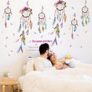 Atrapa Sueños Dream Catcher Vinil Decorativ Sticker De Pared