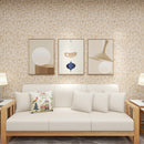 Papel Tapiz Con Patrón Geométrico Madera Texturizado Pared