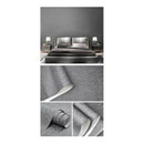 Papel Tapiz Decorativo Geométrico Pared Moderno Metálico
