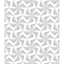 Papel Tapiz Plata Gris Blanco Espiral Texturizado Abstracto