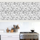 Azulejos Adhesivos Cocina Baño Mosaicos Blancos
