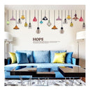 Hope Lamparas Colgantes Vinil Sticker De Pared