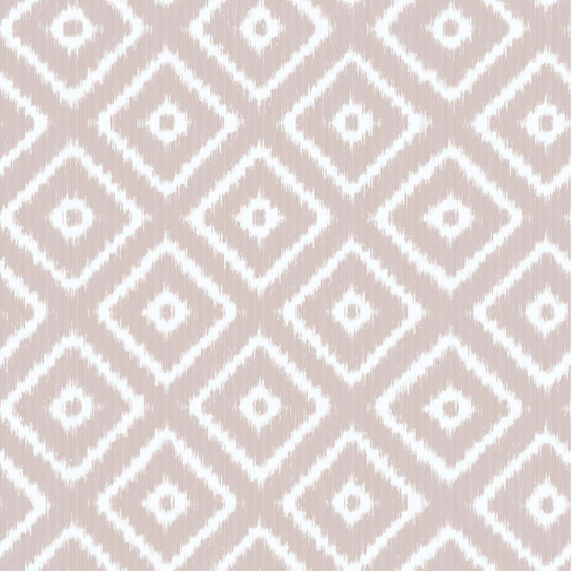 Papel Tapiz Con Patrón Geométrico Rombo Texturizado Pared