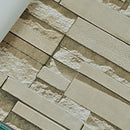 Papel Tapiz Ladrillos A Cuadros Beige Piedra Textura Moderno