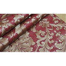Papel Tapiz Estilo Damasco Europeo Con Textura Rojo Cobre