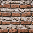 Papel Tapiz Piedra Ladrillo Autoadherible Pared Rustico 2.5m
