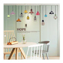 Hope Lamparas Colgantes Vinil Sticker De Pared