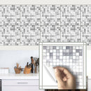 Azulejos Adhesivos Cocina Baño Mosaicos Blancos
