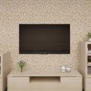 Papel Tapiz Con Patrón Geométrico Madera Texturizado Pared