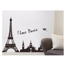 París Torre Eiffel Vinil Decorativo Sticker De Pared