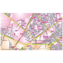 Mapa Monterrey Y  Conurbada Mural Gigante con varillas