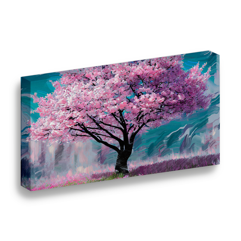 Cuadro Lienzo Canvas Sakura Cherry Japón Cuarto