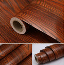 Papel Tapiz Madera Vinil Adhesivo Recubrir Cocina 5 Metros