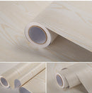 Papel Tapiz Madera Vinil Adhesivo Recubrir Cocina 5 Metros