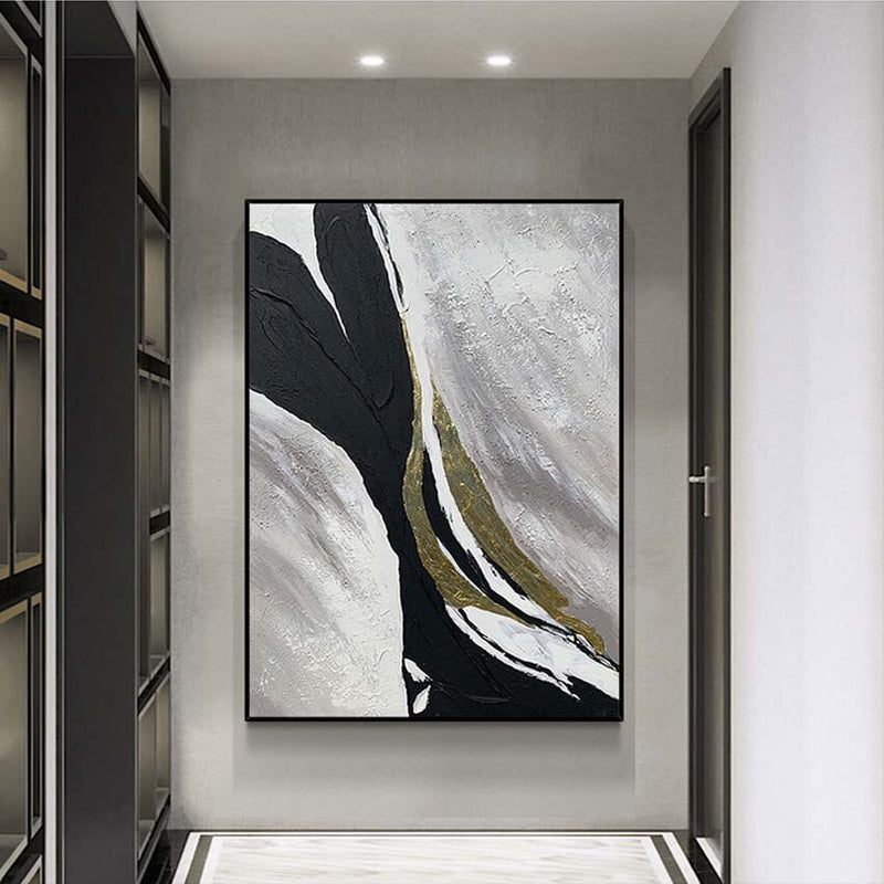 Lienzo decorativo de arte abstracto, pintura al óleo personalizable hecha a mano para sala de estar, Hotel y restaurante, imagen colgante, 100%