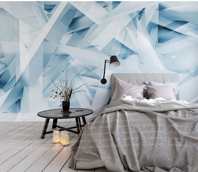 Mural de patrón moderno 8d, papel tapiz de pared moderno para sala de estar y TV, Fondo de pared 8d, foto mural 3D, decoración de pared