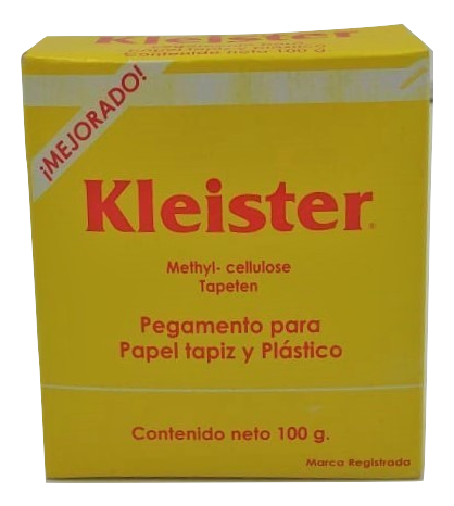 Pegamento Para Papel Tapiz Kleister Caja 100 G 1 Caja