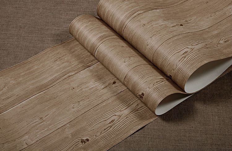 Papel Tapiz Tablas De Madera Con Textura Y Relieve Pared