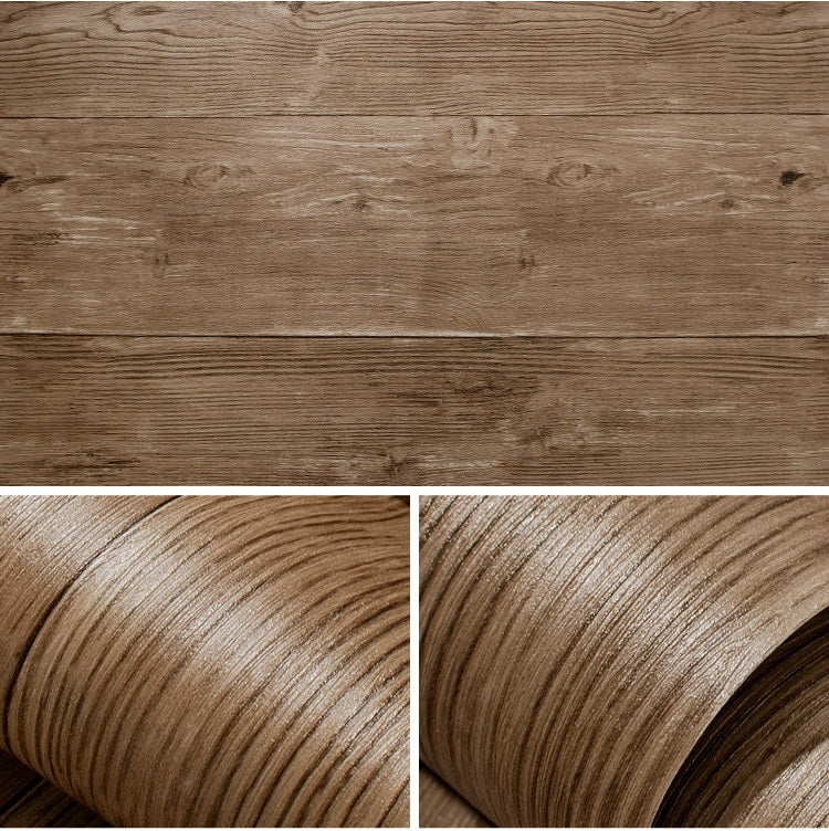 Papel Tapiz Tablas De Madera Con Textura Y Relieve Pared